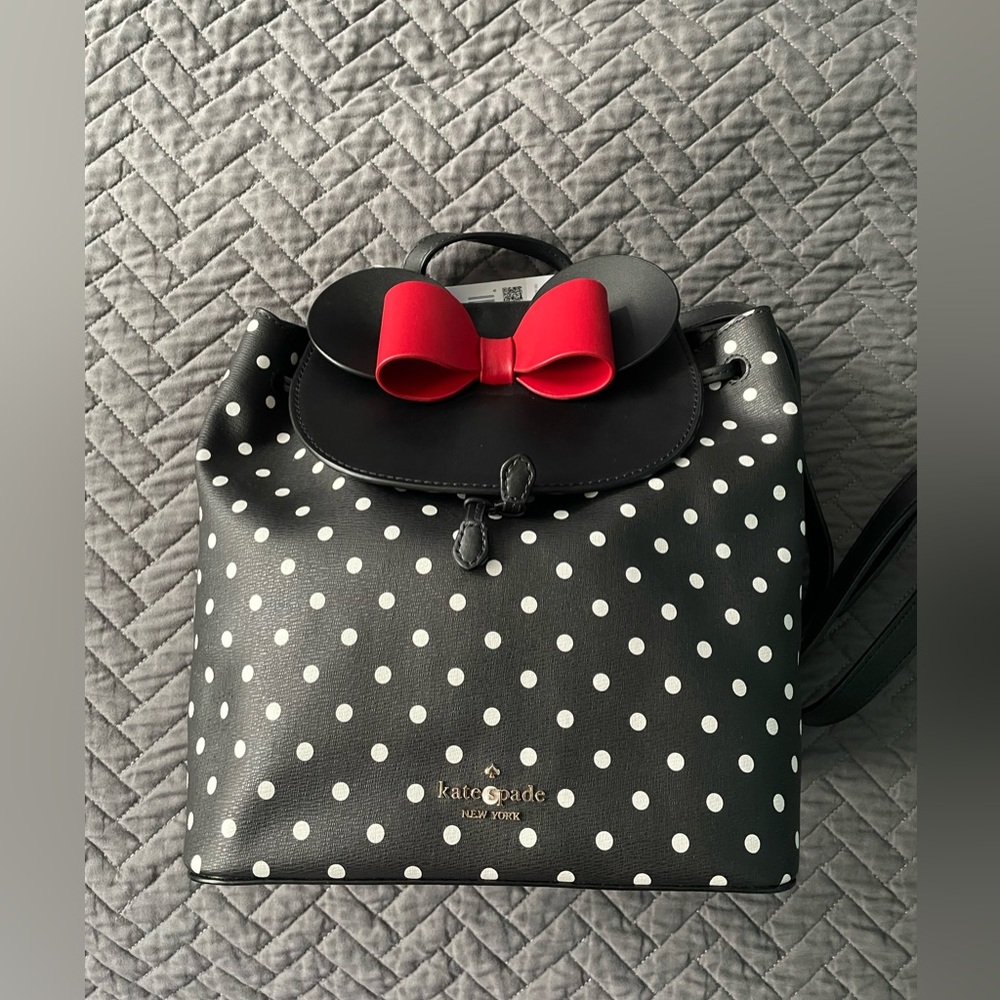 Disney Kate spade Minnie Mouse polka dot book bag